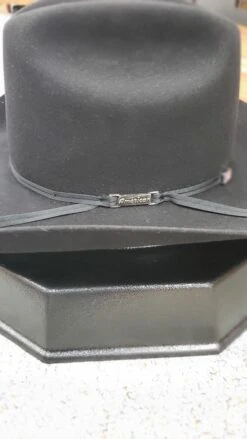 American Hat Co. - 6X Black Felt Cowboy Hat - 4 1/4" Brim 14 American Hat Co. - 6X Black Felt Cowboy Hat - 4 1/4" Brim -Boutique Western Clothing Store 20200604 123519
