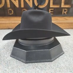 American Hat Co. - 6X Black Felt Cowboy Hat - 4 1/4" Brim 17 American Hat Co. - 6X Black Felt Cowboy Hat - 4 1/4" Brim -Boutique Western Clothing Store 20200708 095113