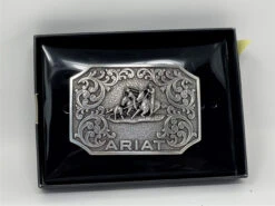 Ariat Team Roper Western Belt Buckle