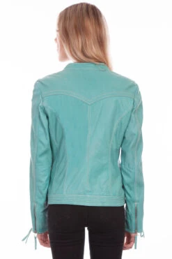 Scully Ladies Laced Sleeve Lamb Leather Jacket 7 Scully Ladies Laced Sleeve Lamb Leather Jacket -Boutique Western Clothing Store L1070 254 BK 49803.1684770857