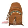 Montana West Western Tooled Sling Backpack