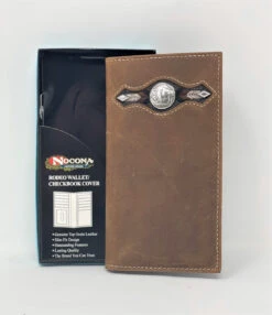 Nocona Distressed Buffalo Nickel Rodeo Wallet