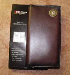 Nocona Leather 12 Gauge Rodeo Wallet/Checkbook