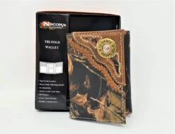 Nocona Mossy Oak/12 Gauge Tri-Fold Wallet