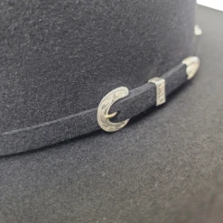 American Hat Co. - 40X Black Felt Cowboy Hat 5 American Hat Co. - 40X Black Felt Cowboy Hat -Boutique Western Clothing Store PhotoRoom 20220520 155306 3