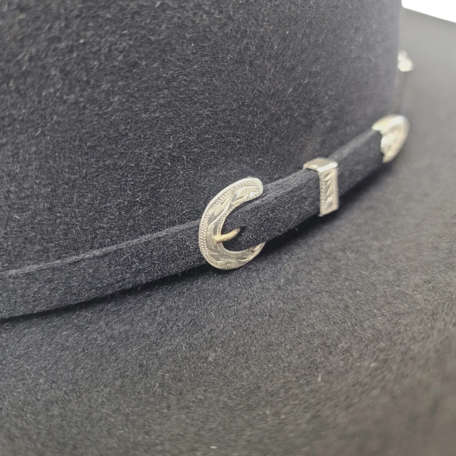 American Hat Co. - 40X Black Felt Cowboy Hat 3 American Hat Co. - 40X Black Felt Cowboy Hat - Image 3
