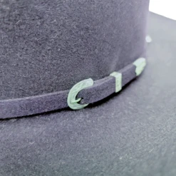 American Hat Co. - 40X Midnight Blue Felt Cowboy Hat - 4 1/2" Brim -Boutique Western Clothing Store PhotoRoom 20220520 171150 3