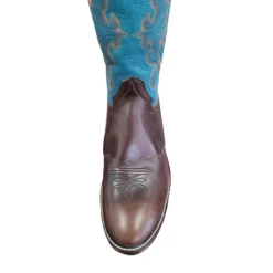 Honcho Chocolate Horse Butt W/ Teal # 6072Z 9 Honcho Chocolate Horse Butt W/ Teal # 6072Z -Boutique Western Clothing Store PhotoRoom 20230320 125926 3