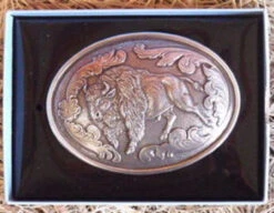 Nocona Buffalo Western Belt Buckle