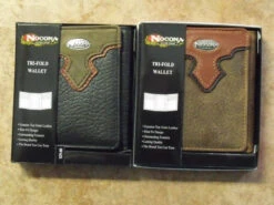 Nocona Genuine Leather Tri-Fold Wallet