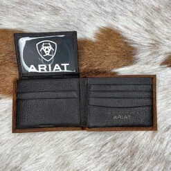 Ariat Men's Leather USA Flag Bifold Wallet -Boutique Western Clothing Store image dfd9e8bc 2dab 4d32 95be 99ee7664b60a