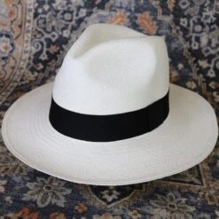 Ronnel Panama Straw Fedora - The Martin