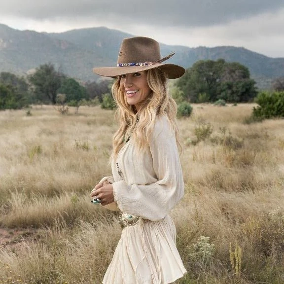 Charlie 1 Horse Acorn Felt Western Hat - Gypsy 4 Charlie 1 Horse Acorn Felt Western Hat - Gypsy - Image 4