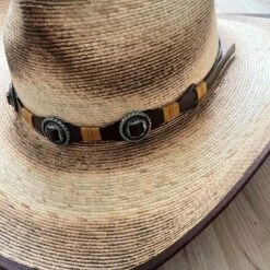 Stetson Palm Straw Cowboy Hat - Kimball -Boutique Western Clothing Store medium 33b7aa57 459d 4973 abf9 f057e222f440