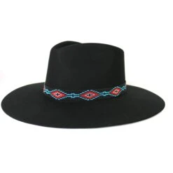 Twister Stretchy Beaded Hat Band -Boutique Western Clothing Store medium 54154f5b 23b8 4c71 908d 41923d7efa8e