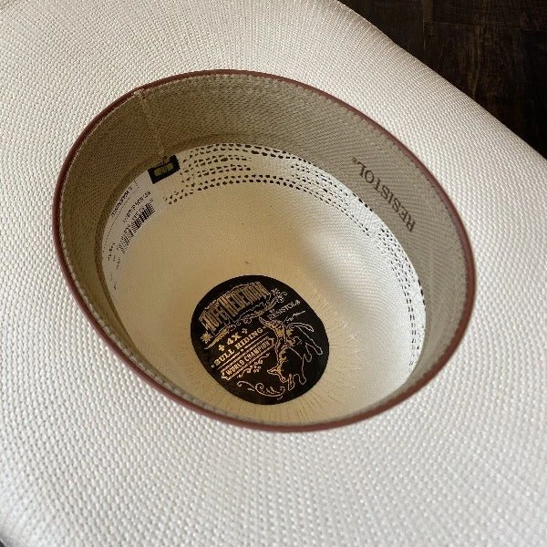 Resistol Bangora Straw Cowboy Hat - Young Gun 3 Resistol Bangora Straw Cowboy Hat - Young Gun - Image 3