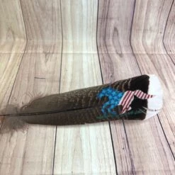 Western Hat Feather With Hand-Painted Horse USA Flag -Boutique Western Clothing Store medium 9b8cc91c d356 41d2 84ef a8b6fdc4f856