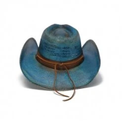 Stampede Women's Blue Straw Cowboy Hat - The Blue Rose -Boutique Western Clothing Store medium 9eed119a 3bf3 4a83 b28e 7e63a1fb4f67