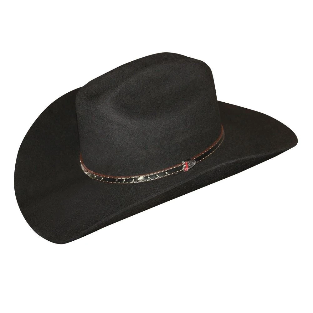 Justin Boots Justin 2X Black Hills Wool Cowboy Hat 1 Justin Boots Justin 2X Black Hills Wool Cowboy Hat