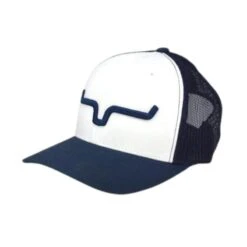 Kimes Ranch Weekly Trucker White/Navy