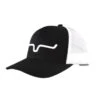 Kimes Ranch Weekly Trucker Cap - Black & White