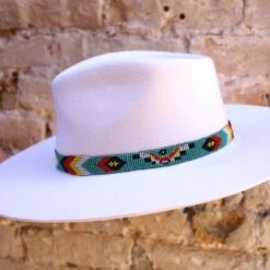 Twister Western Beaded Arrow Hat Band