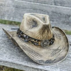 Stampede Men's Distressed Cowboy Hat - The Slashed -Boutique Western Clothing Store medium e6901f5e dd0e 4c3f a5bc 963284e080f4