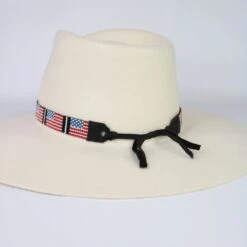 American Flag Beaded Hat Band -Boutique Western Clothing Store medium fa694387 a494 4819 8865 a825c9ad70b9